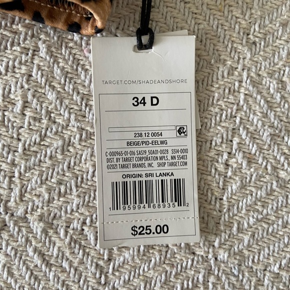 Shade&Shore Leopard bikini top - Picture 4 of 4